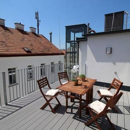 Luxury 2-Floor Rooftop Apartment With Terrace In The City Center Wenen Buitenkant foto